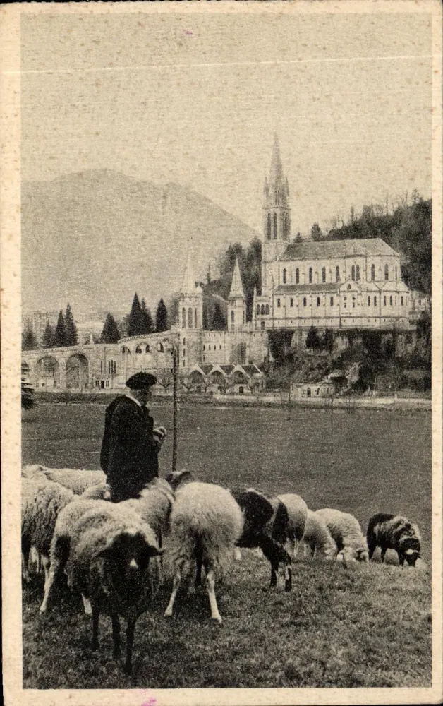 Lourdes - A Basílica — Edição P. D. - Frente
