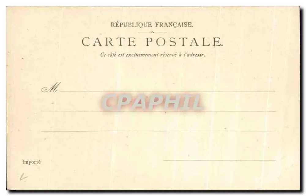 Igreja de São Antônio — Compiègne — Editor P. S. à D. Childe Pramond, n° 383 - Verso
