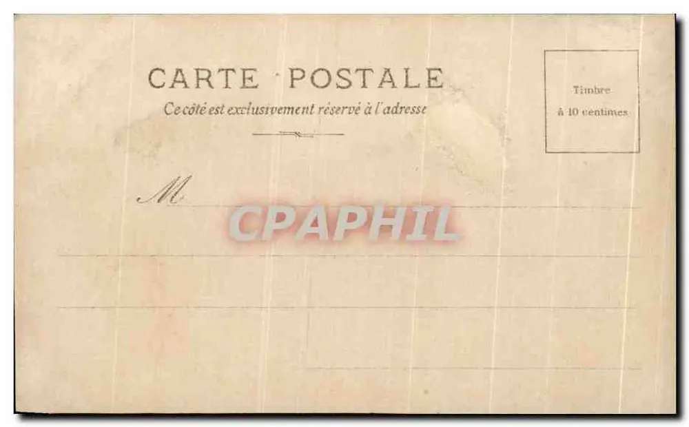 Chantilly - Porta de Honra — S.P. Closserie n° 31 - Verso