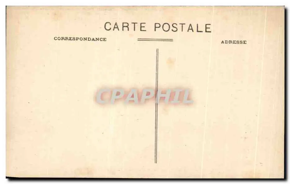 Der Fond d'Ossau, Ansicht von der Place Royale — Pau — C.C. n°151 — Verlag Larrache - Rückseite