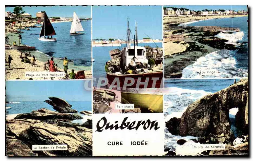 Quiberon — Curé Iodé — editor Colorcap - Frente