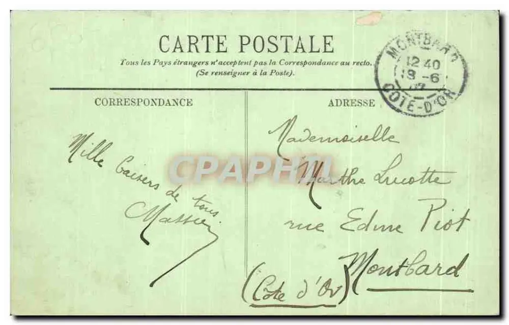 Vichy — Der See des alten Parks — LL. n° 295 - Rückseite