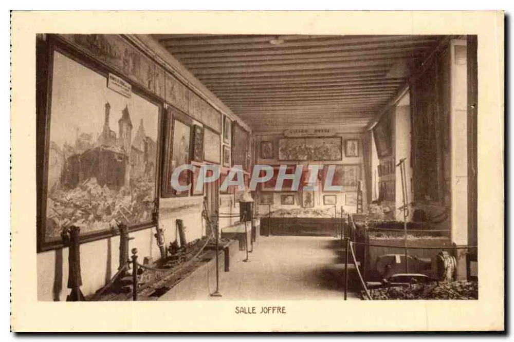 Saal Joffre — Militärmuseum — Paris - Vorderseite