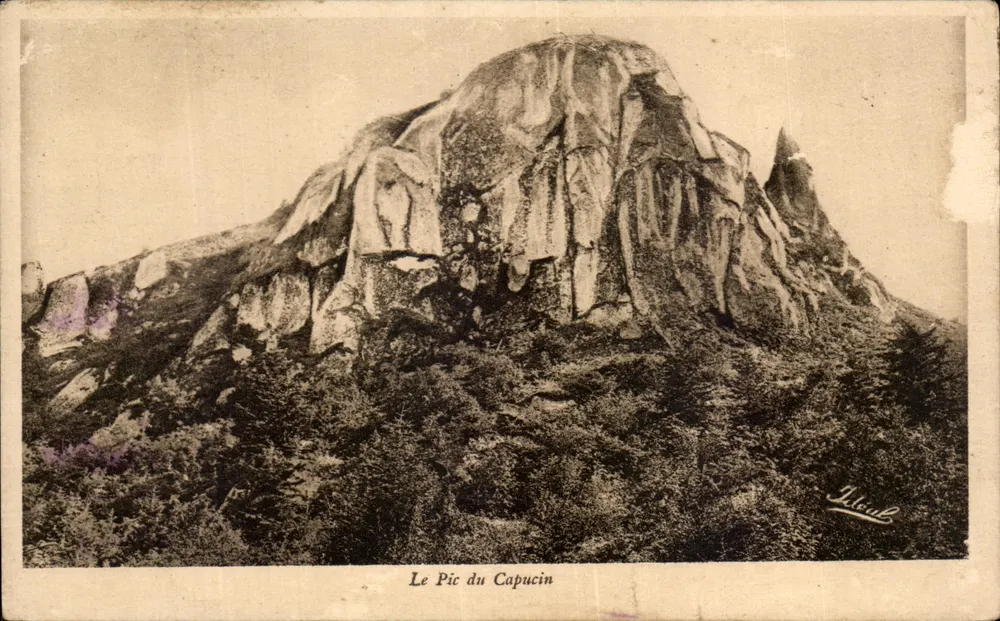 O Pic do Capucin — vista panorâmica — J. Iltiul - Frente
