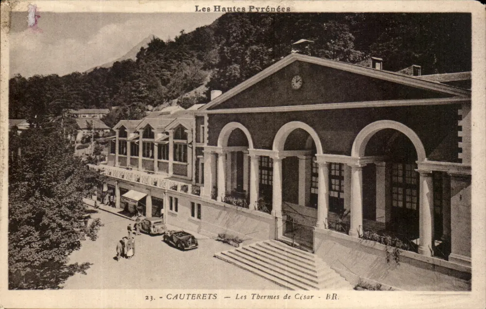 Cauterets — Os Termas de César — B.R. - Frente