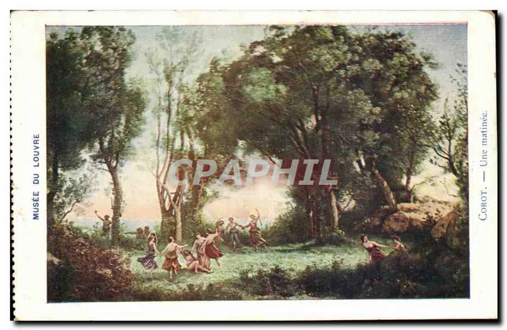 कोरोट — एक सुबह — लुव्र म्यूजियम - आगे
