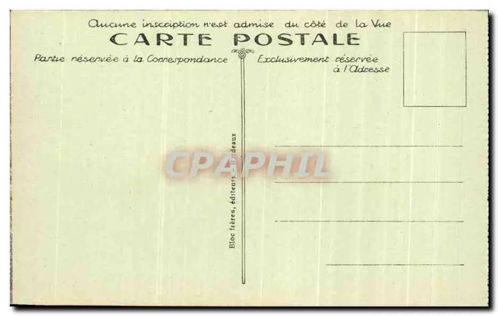 Cauterets — O Péguère (alt. 2181 m.) — B. R. - Verso