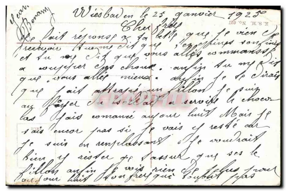 ईग्लिस डू क्रिस्ट — मेइंसेन — एडिटर अनिश्चित, सीरीज नंबर 1789 - पीछे