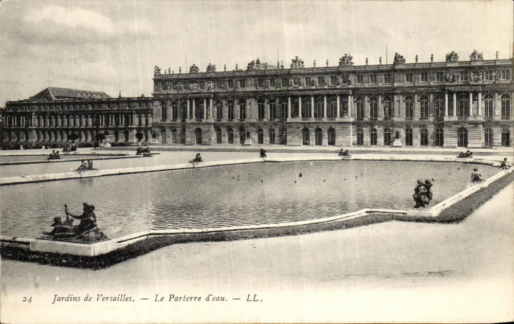 Jardins de Versailles — O Parterre d'água — LL. - Frente