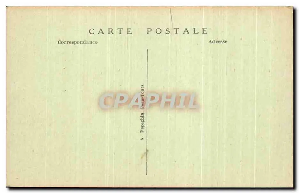 Versailles — Der Bassin de Latone und der Tapis Vert — A. P. - Rückseite