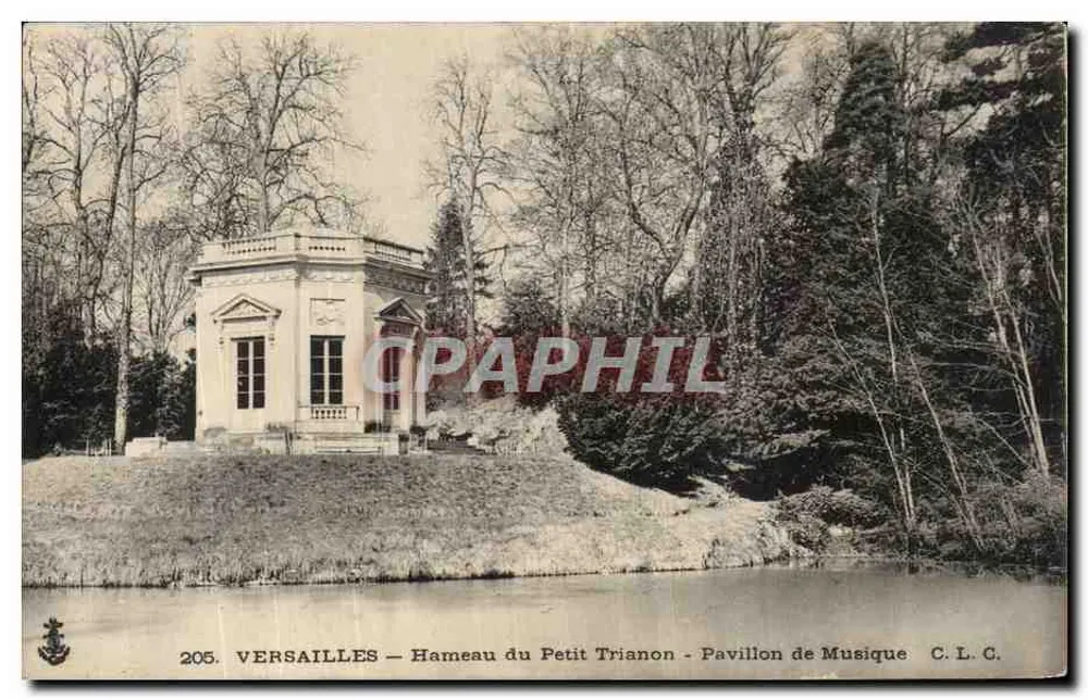 Versailles — Hameau du Petit Trianon — Pavillon de Musique — C.L.C. n°205 - Vorderseite