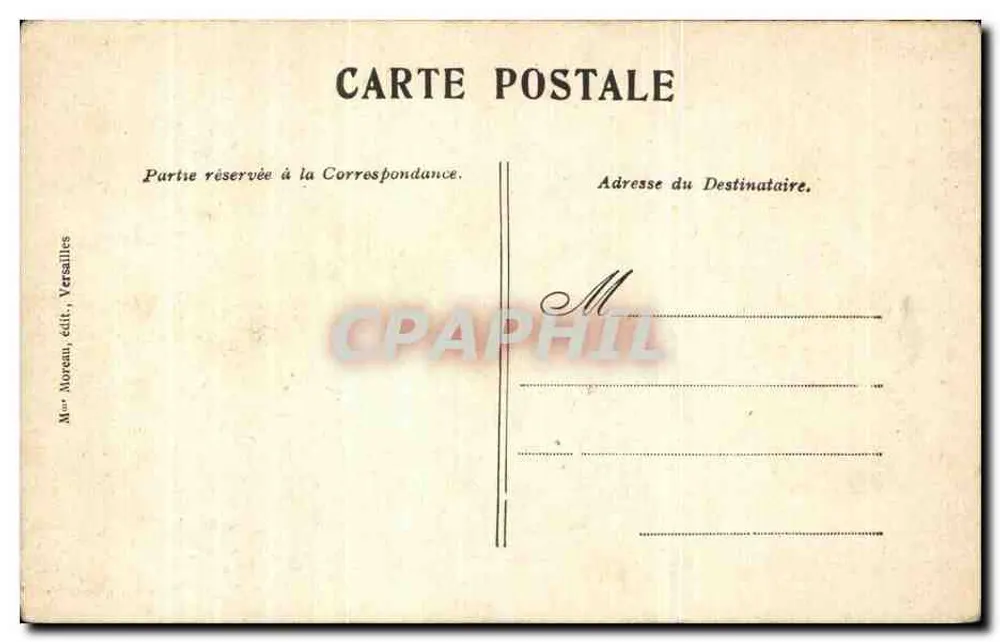 Versailles — Interior da Capela — Moreau, editora Versailles - Verso