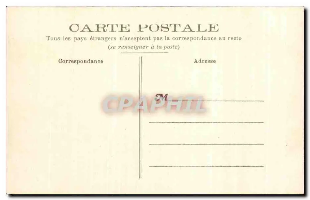 Cheverny — O Castelo — Fachada Sul — Editor S. BLOCH, n°48 - Verso