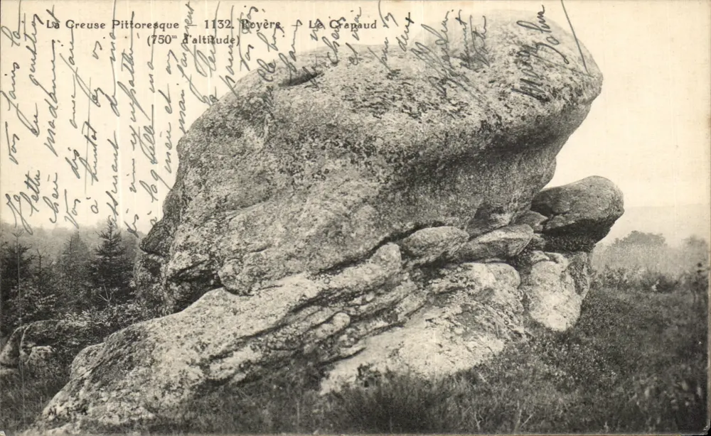 La Creuse Pittoresque — La Grapaud (750 m de altitude) — 1132, Beyère - Frente