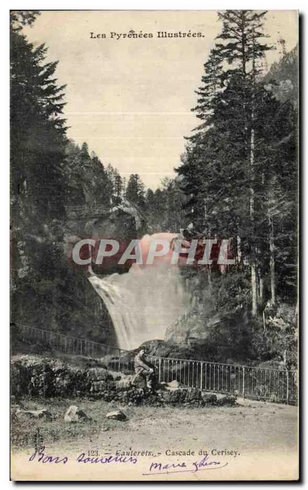 Cauterets — Cachoeira do Cerisey — As Pirineus Ilustradas, n°123 - Frente