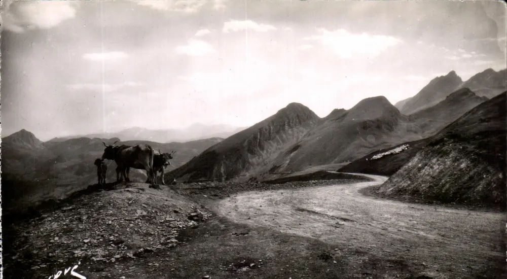 Col d'Aubisque — Route des Pass — Éditions JOVÉ, Pau - Vorderseite
