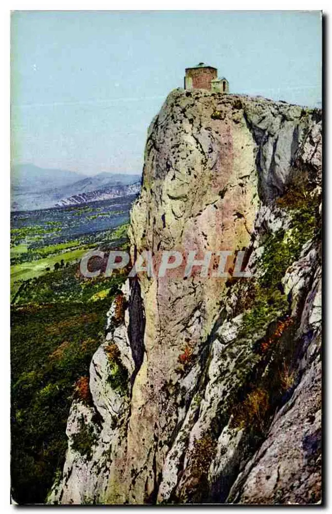 La Sainte-Baume — Pilon mit Blick auf die Ebene — Photochrome A. DIA (SI) n°11.330 - Vorderseite