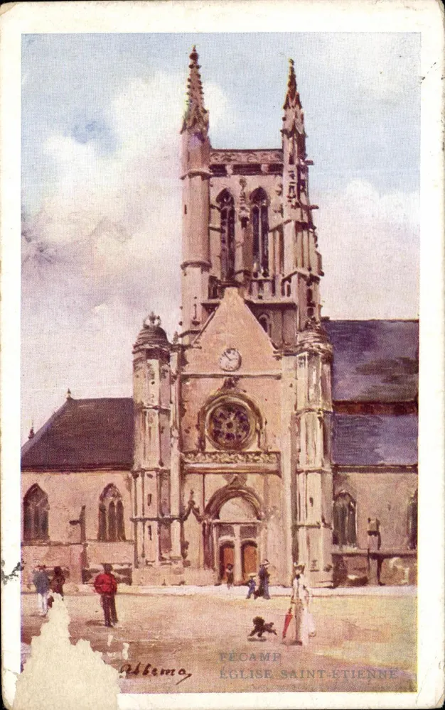 Fécamp — Chiesa di San Etienne — Abbema - Recto