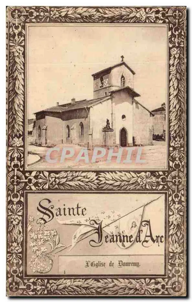 Kirche von Domremy — Sainte Jeanne d'Arc — Verlag nicht sichtbar - Vorderseite