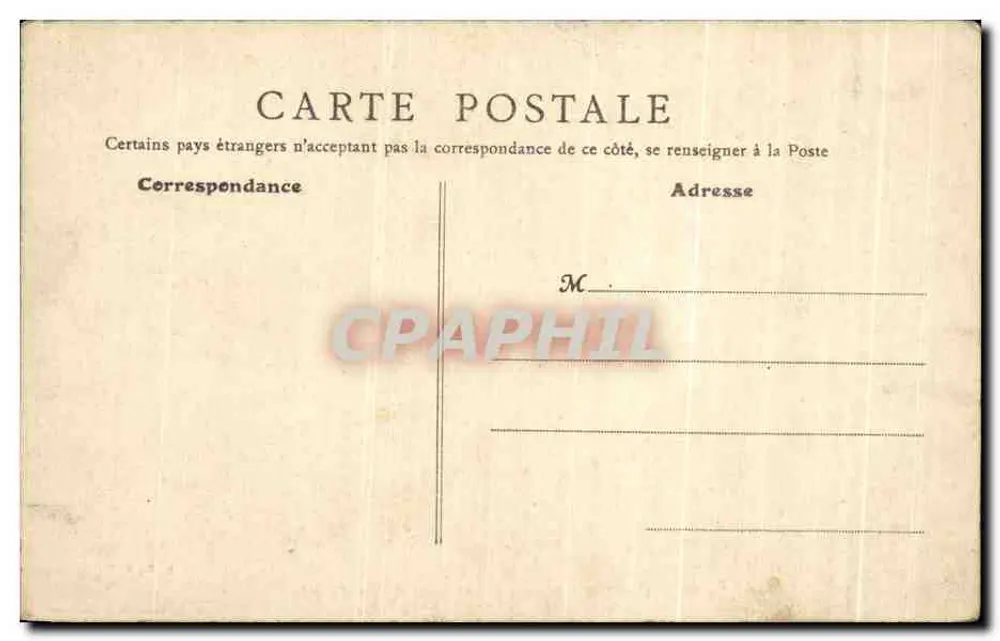 Fontainebleau (S.-et-M.) - Salon d'Angle — B.F., Paris, n°66 - Verso