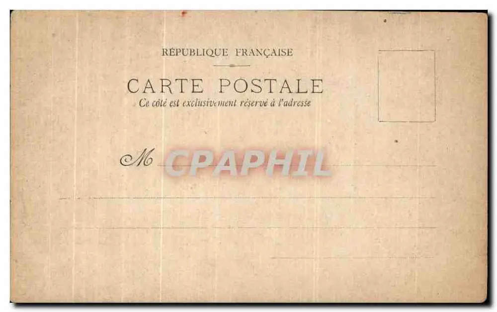 Hotel der Botschafter Englands, Dijon — Die Treppe des Guten Gärtners — Sammlung C.C. — 6. - Rückseite