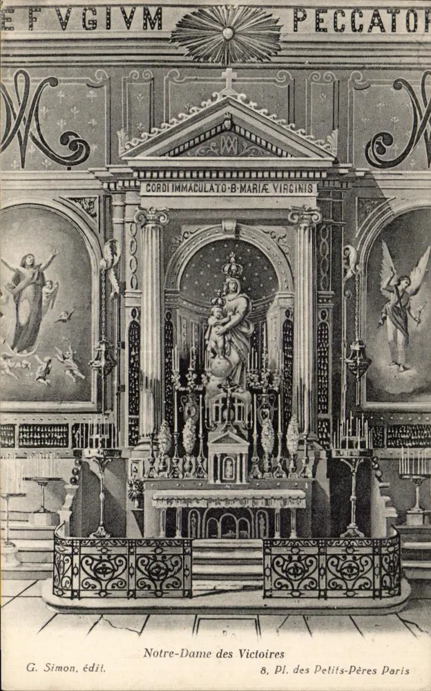 Nossa Senhora das Vitórias — capela do Coração Imaculado de Maria — G. Simon, edit. - Frente