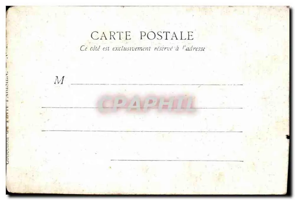 Paris — Grand Palais, Haupteingang (Champs-Élysées) — Verleger: Petit Fathilin, Nr. 2 - Rückseite