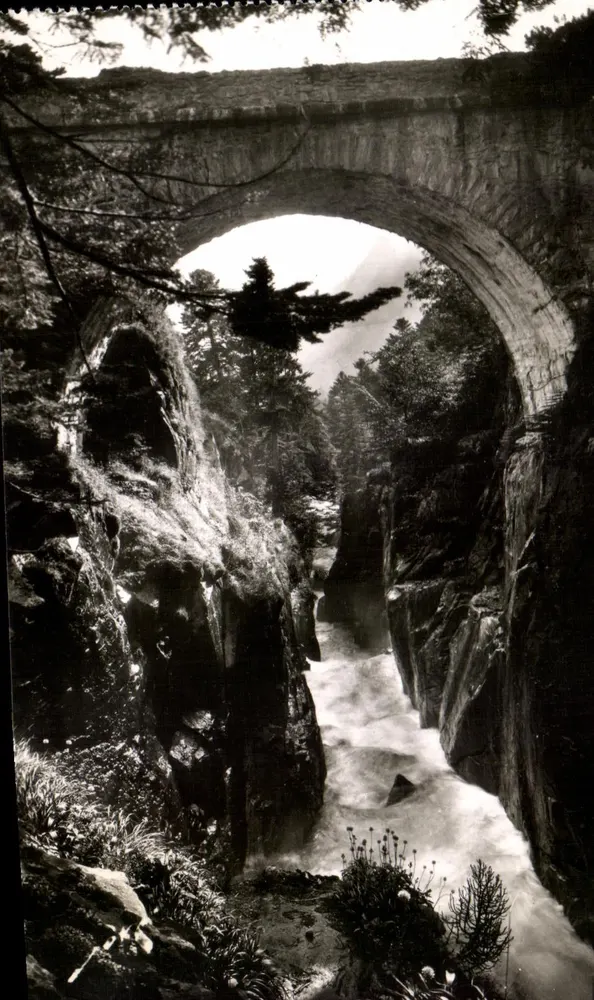Der Spanienbrücke — Versand aus Cauterets (Pyrénées-Atlantiques) — Éditions JOYÉ, Pau (Pyrénées-Atlantiques) - Vorderseite