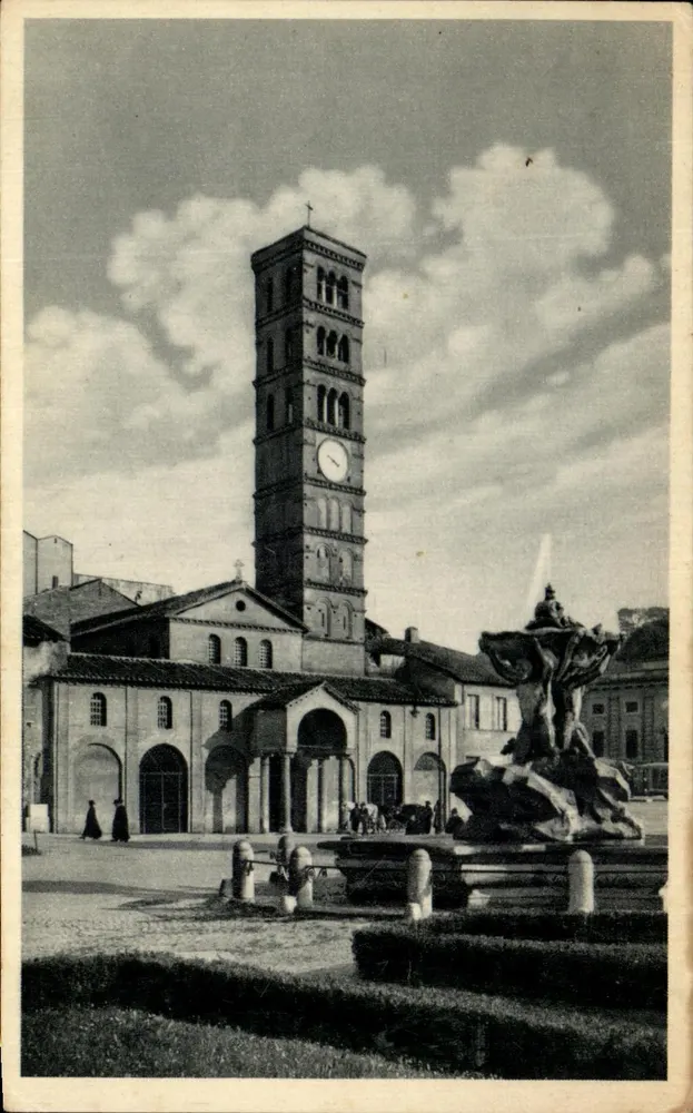 Rom - Santa Maria in Cosmedin — Verlag Becasini, Seriennummer 1935 - Vorderseite