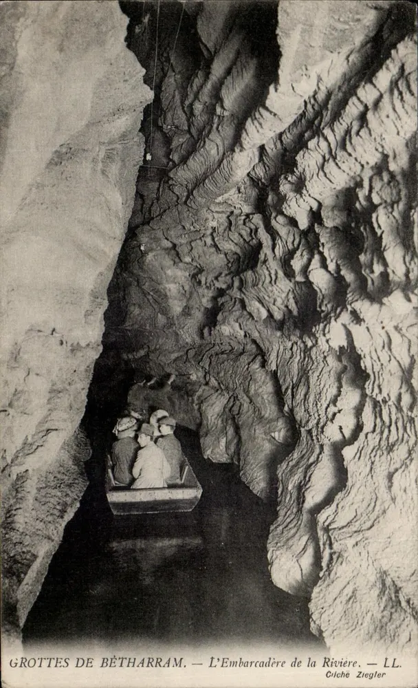 Grutas de Bétharram — O Embarcadouro da Rio — Cliché Ziegler — LL - Frente