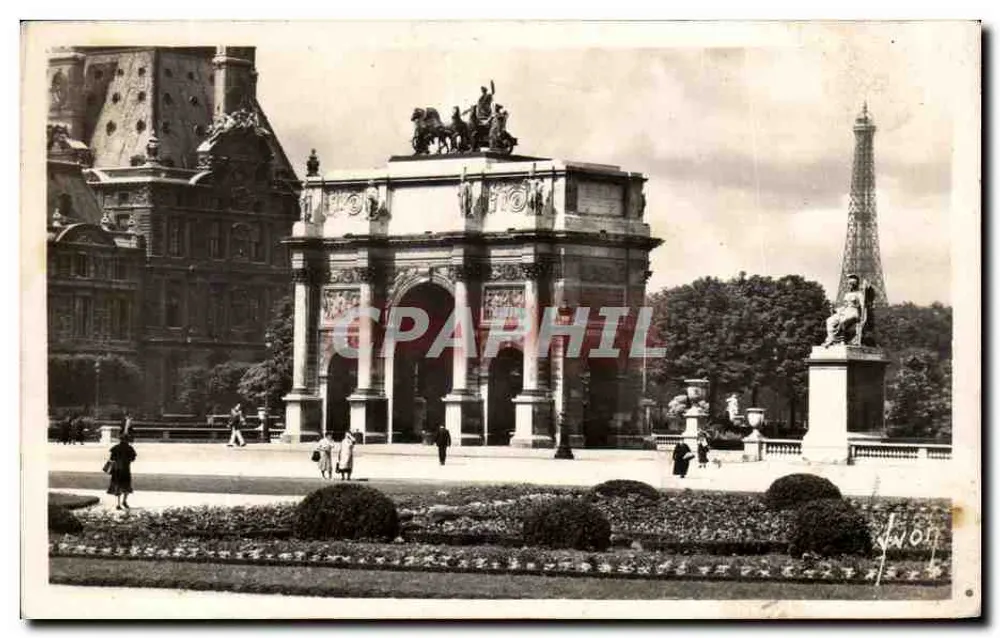 Paris — Arc de Triomphe du Carrousel — Éditions d'Art Parisienne - Vorderseite