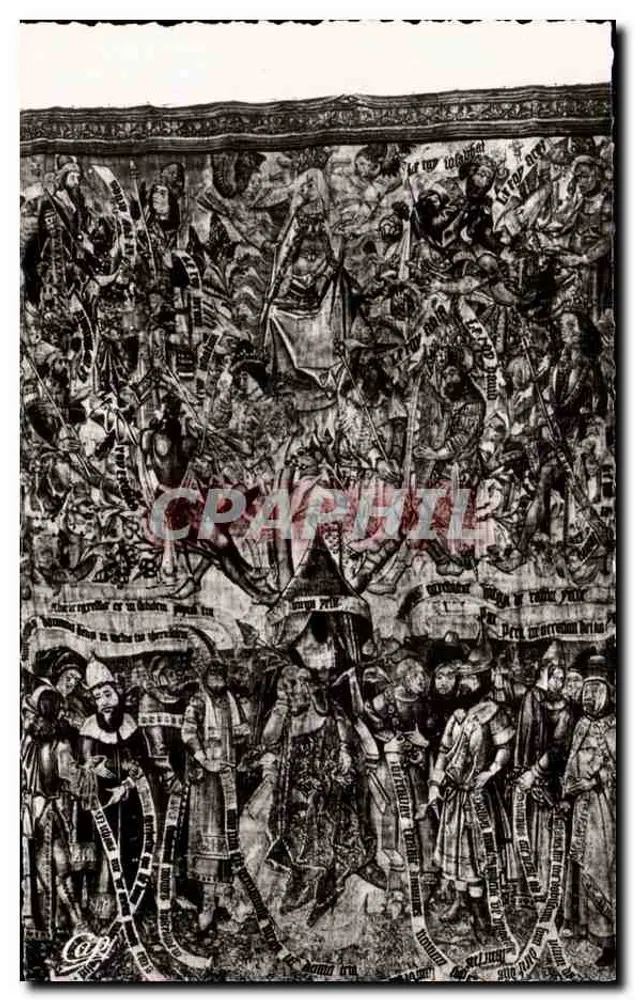 Saumur - Kirche Notre-Dame-de-Nantilly - Der Jessebaum - Tapestry of 1529 - Vorderseite