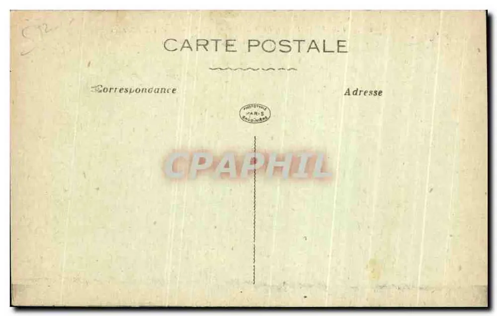 PARIS — Place du Carrousel und Jardin des Tuileries — Le Châtel - Rückseite