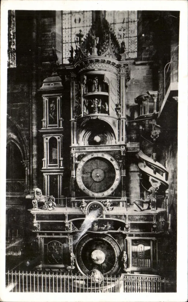 Straßburg — Astronomische Uhr der Kathedrale — n° 524 - Vorderseite
