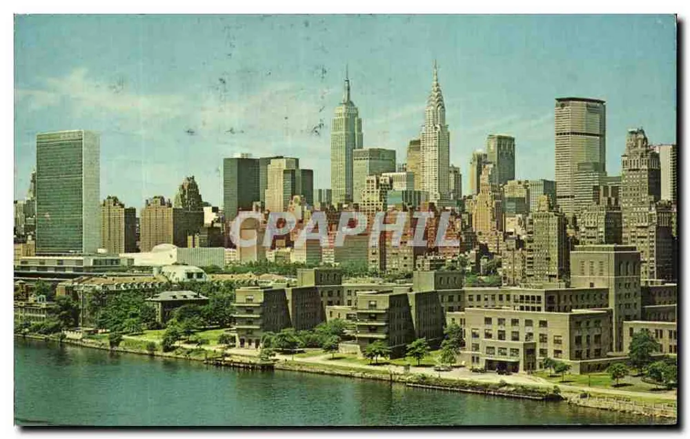New York City — Midtown Manhattan Skyline — Dexter Press, Inc. n° DT-75782-B - Vorderseite