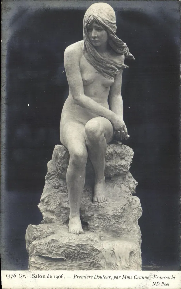 Erste Schmerzen — Salon von 1906 — von Madame Cranney-Franceschi, ND Phot - Vorderseite
