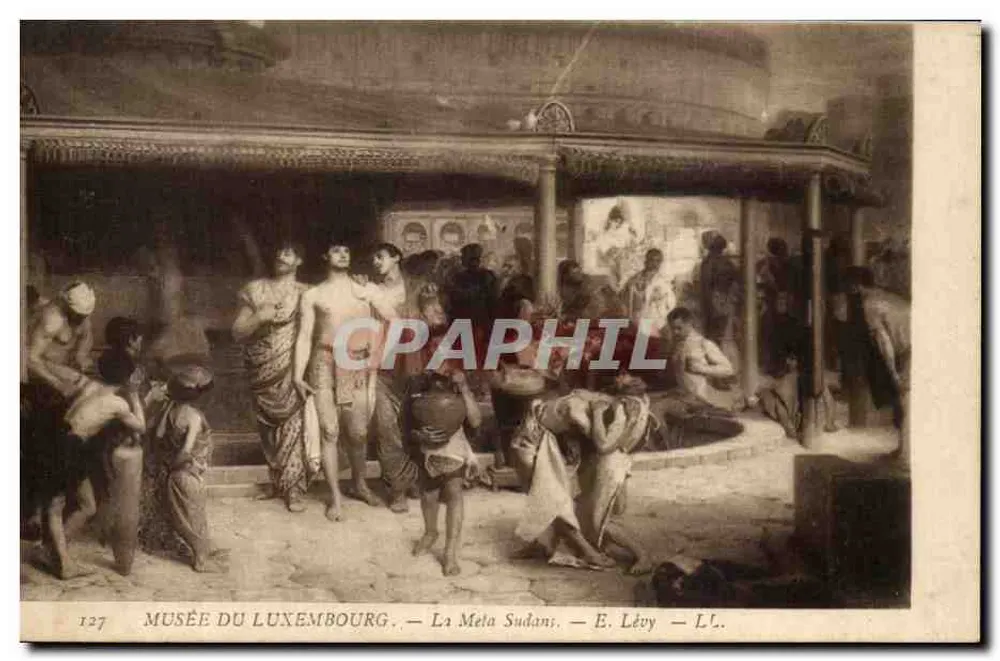 Museu do Luxembourg — La Mela Sudani — É. Lévy — LL. — n° 127 - Frente