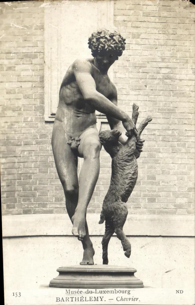 Statua Muzeum Luxembourg — Barthélemy Cheuvrier — n° 153 - Awers