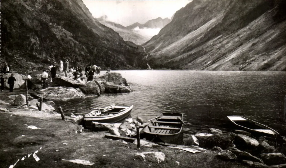 Lac de Gaube — Höhe 1800 m — Éditions JOVÉ, Pau (B.P.) - Vorderseite