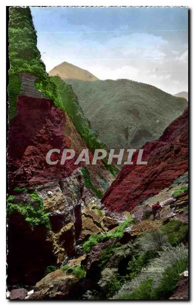 Gorges do Cians — O Salto da Belle-Mère — Ed. La Cigogne, Mônaco - Frente
