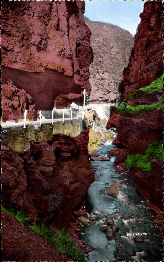 Gorges do Cians — A Petite Clue — Édit. « La Cigogne » - Frente