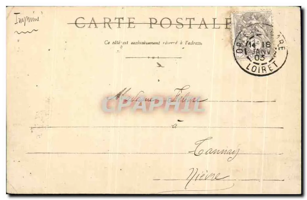 Igreja de São Paulo — Orléans — Louis Bouquet - Verso