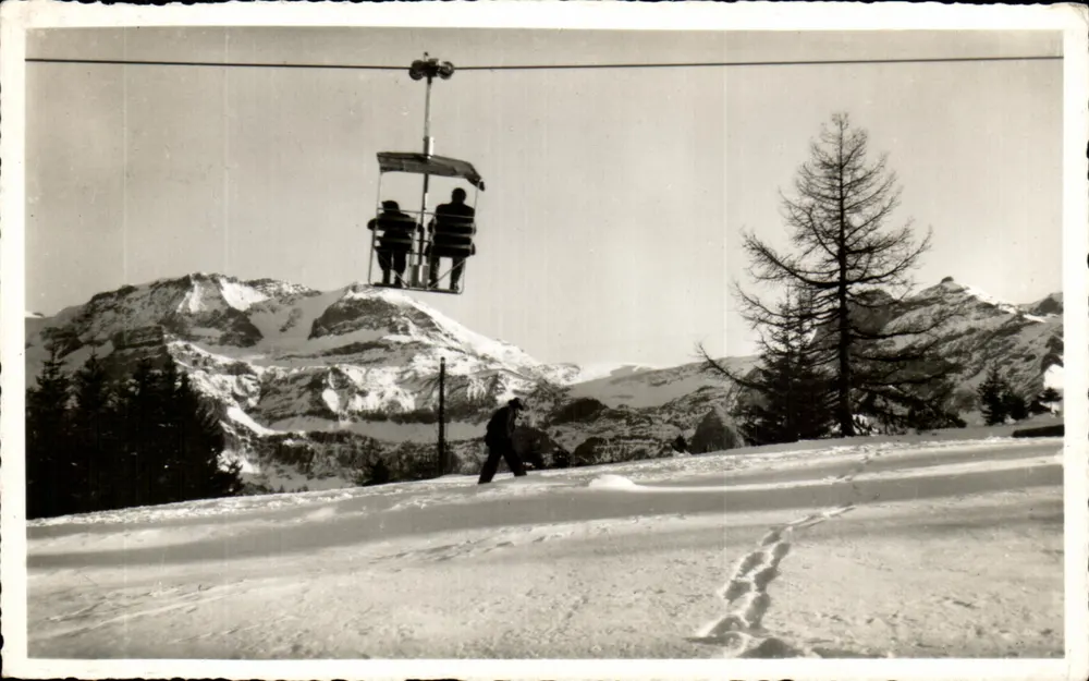 Lenk i. S. - Sesselbahn Lenk-Betelberg — editor A. Bigler, n° 63 - Frente