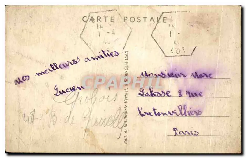 Alvignac-Miers — Source Salmière — éditeur Le Lot Illustré, n° 2001 - Rewers