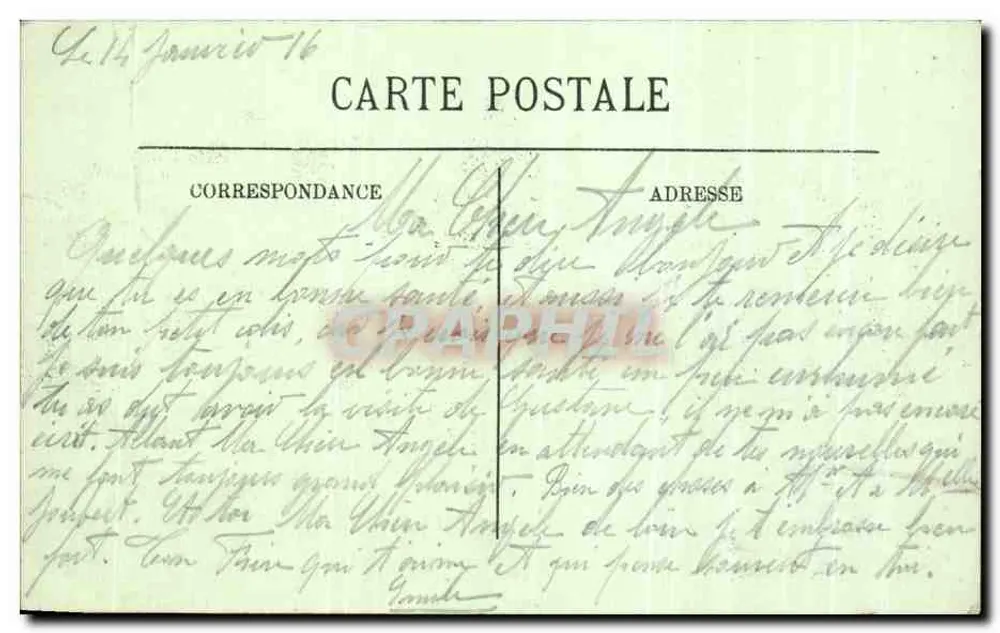 Mont Saint-Michel — Das Schloss und die Merveille (östlicher Teil) — Verlag: L. L. (Nr. 45) - Rückseite
