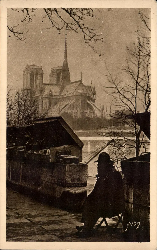 Notre-Dame de Paris — Die Anker der Buchhändler — Kunstausgabe YVO 7 - Vorderseite