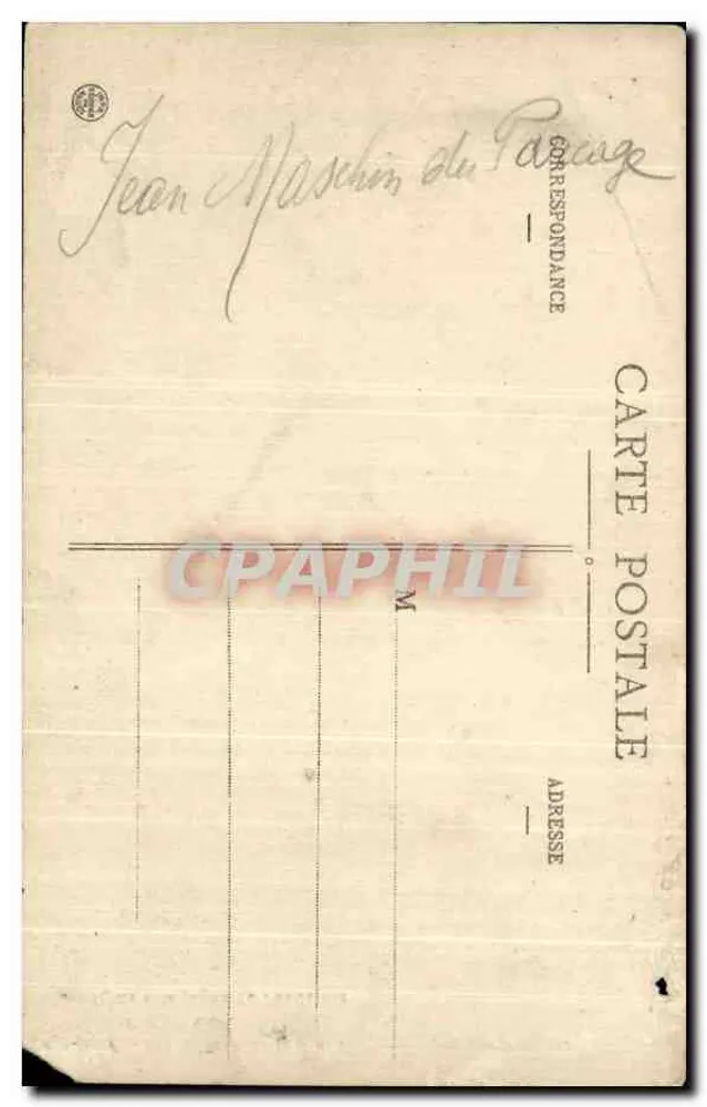 Bonsecours — L'Église et le Jardin du Funiculaire — C.V. 621 - Rückseite