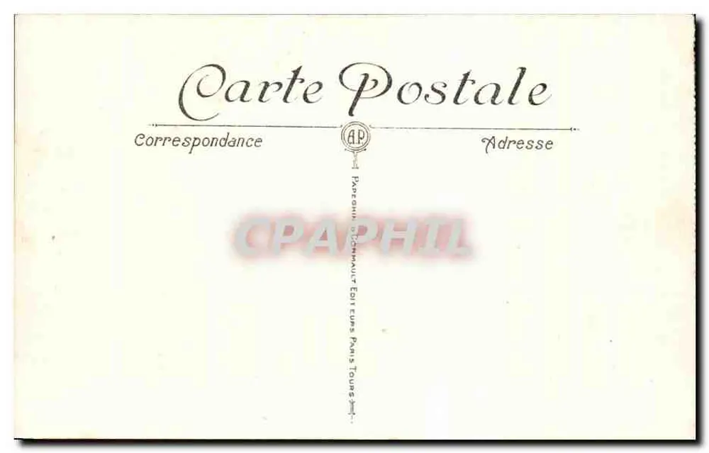 Versailles — Park des Petit Trianon — Tempel der Liebe — A.P. - Rückseite