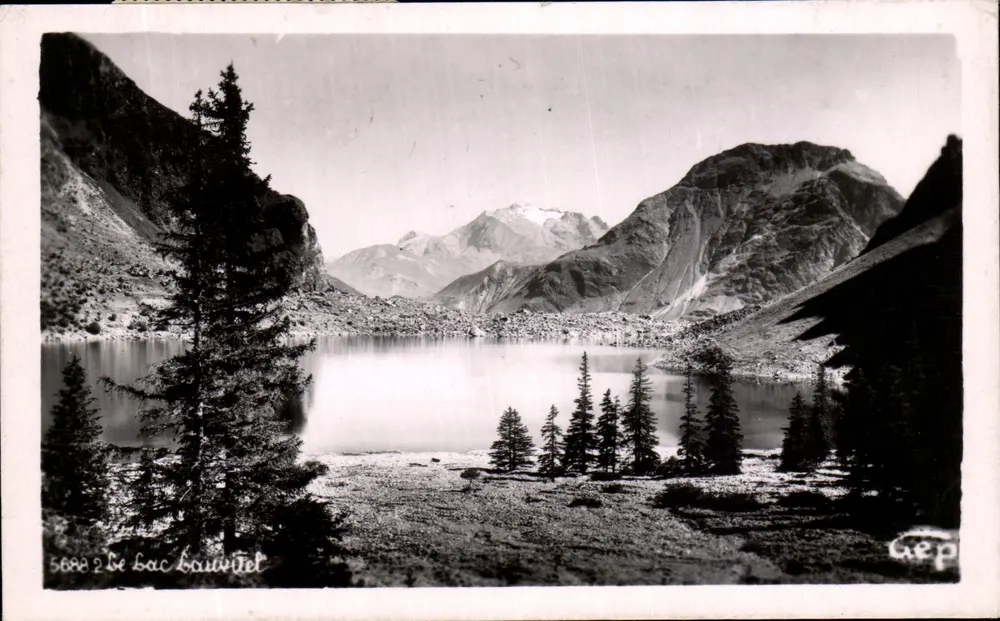 Lago Bauvittel — vista alpina — GEP - Frente
