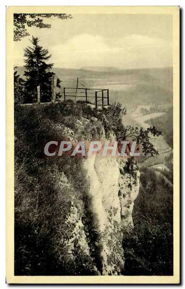Aussichtspunkt La Roche du Prétre — Cirque de la Consolation — Verlag: Des Arts Photographiques, Paris - Vorderseite